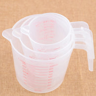 250/500/1000ML Plastic Measuring Cup Jug Pour Spout Surface Kitchen Tool Supplies Quality cup with graduated quality Kitchen