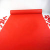 5M 10M Wedding Party Carpet Rug Aisle Runner Red White Decoration non-woven fabric for Outdoor Beach Weddings Thickness:0.8 mm